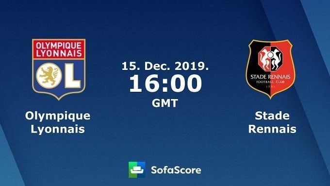 Soi kèo Olympique Lyonnais vs Rennes, 15/12/2019 – VĐQG Pháp (Ligue 1)