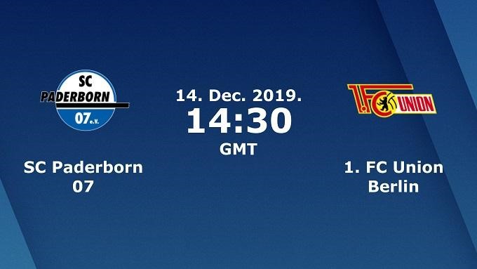 Soi kèo Paderborn vs Union Berlin, 14/12/2019 – Giải VĐQG Đức