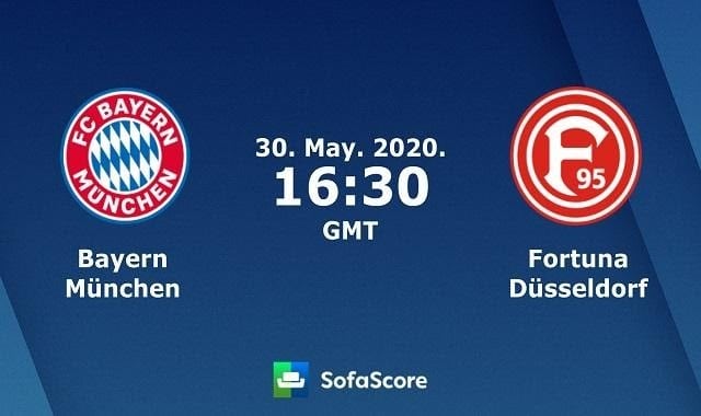 Soi kèo Bayern Munich vs Fortuna Dusseldorf, 30/5/2020 – VĐQG Đức