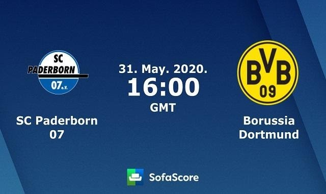 Soi kèo Paderborn vs Borussia Dortmund, 31/5/2020 – VĐQG Đức