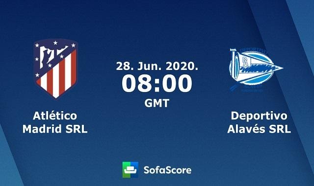 Soi kèo Atl Madrid vs Alaves, 28/6/2020 – VĐQG Tây Ban Nha