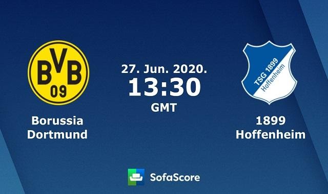 Soi kèo Borussia Dortmund vs Hoffenheim, 27/6/2020 – VĐQG Đức