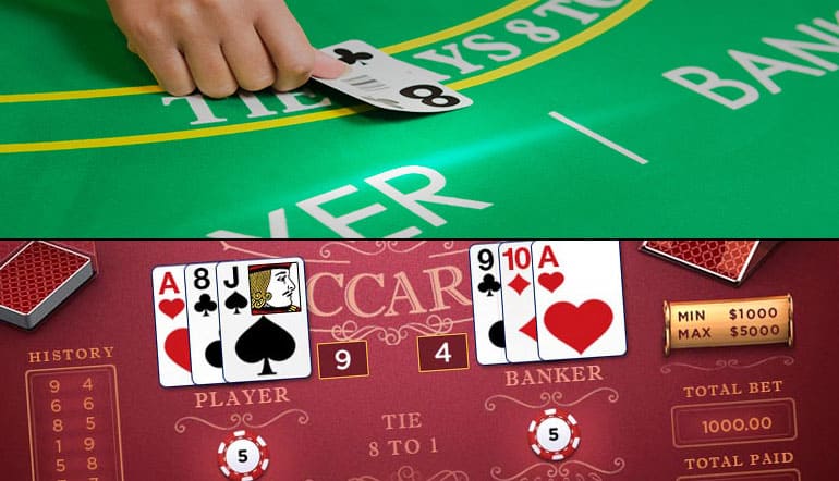 Khi chơi Baccarat bạn nên chú ý những điều sau đây