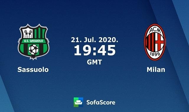 Soi kèo Sassuolo vs AC Milan, 22/7/2020 – VĐQG Ý (Serie A)