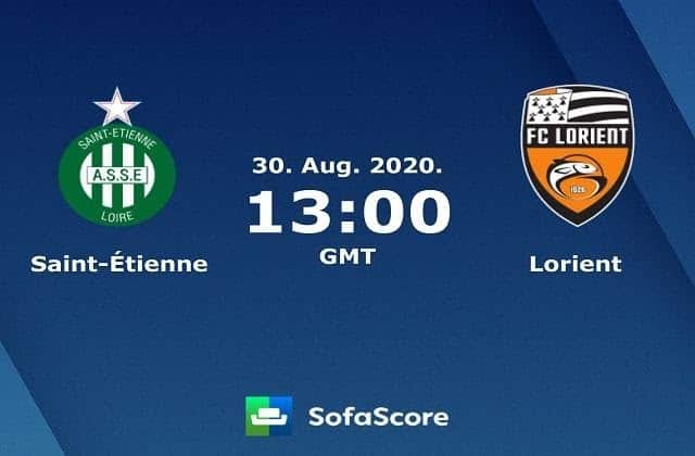 Soi kèo Saint-Etienne vs Lorient, 30/8/2020 – VĐQG Pháp (Ligue 1)