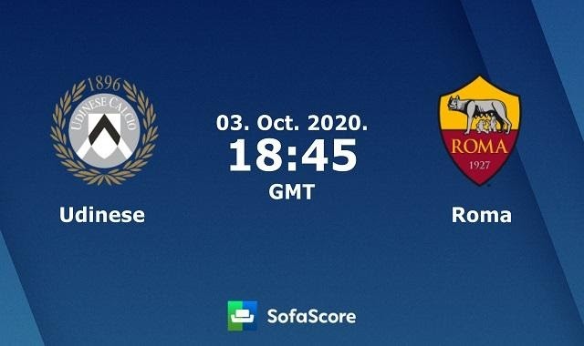 Soi kèo Udinese vs AS Roma, 4/10/2020 – VĐQG Ý (Serie A)