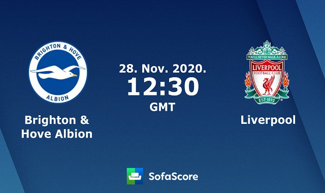 Soi kèo Brighton & Hove Albion vs Liverpool, 28/11/2020 – Ngoại hạng Anh