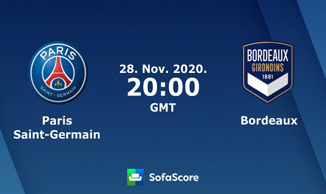 Soi kèo PSG vs Bordeaux, 29/11/2020 – VĐQG Pháp [Ligue 1]