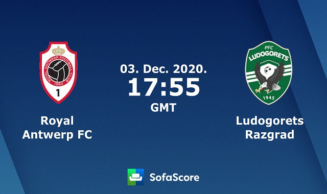 Soi kèo Antwerp vs Ludogorets, 04/12/2020 – Cúp C2 Châu  Âu