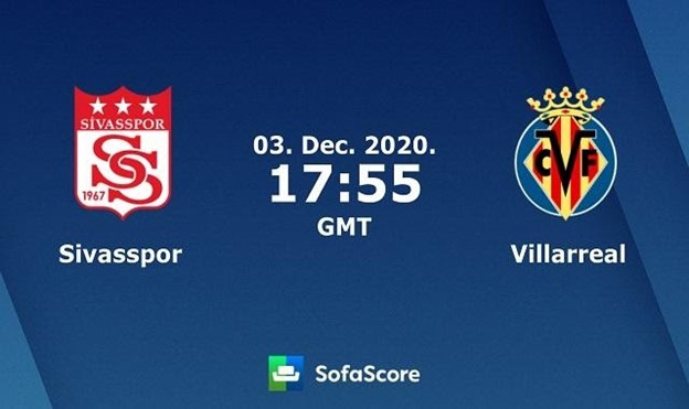 Soi kèo Sivasspor vs Villarreal, 04/12/2020 – Cúp C2 Châu  Âu