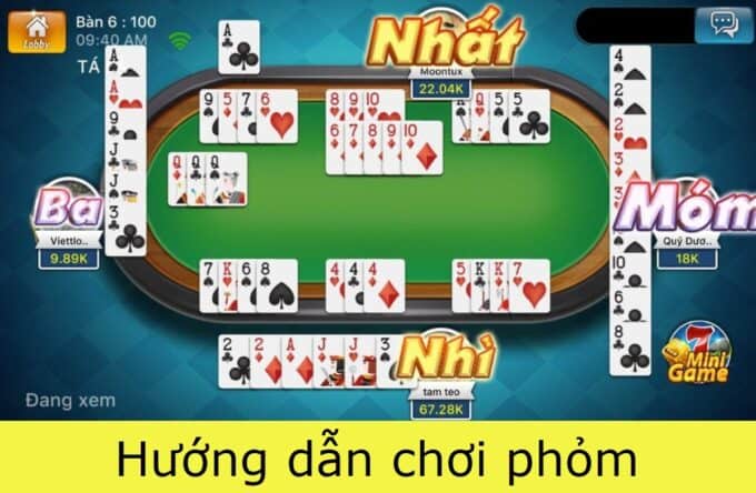 Phom online va nhung sai lam khong dang co